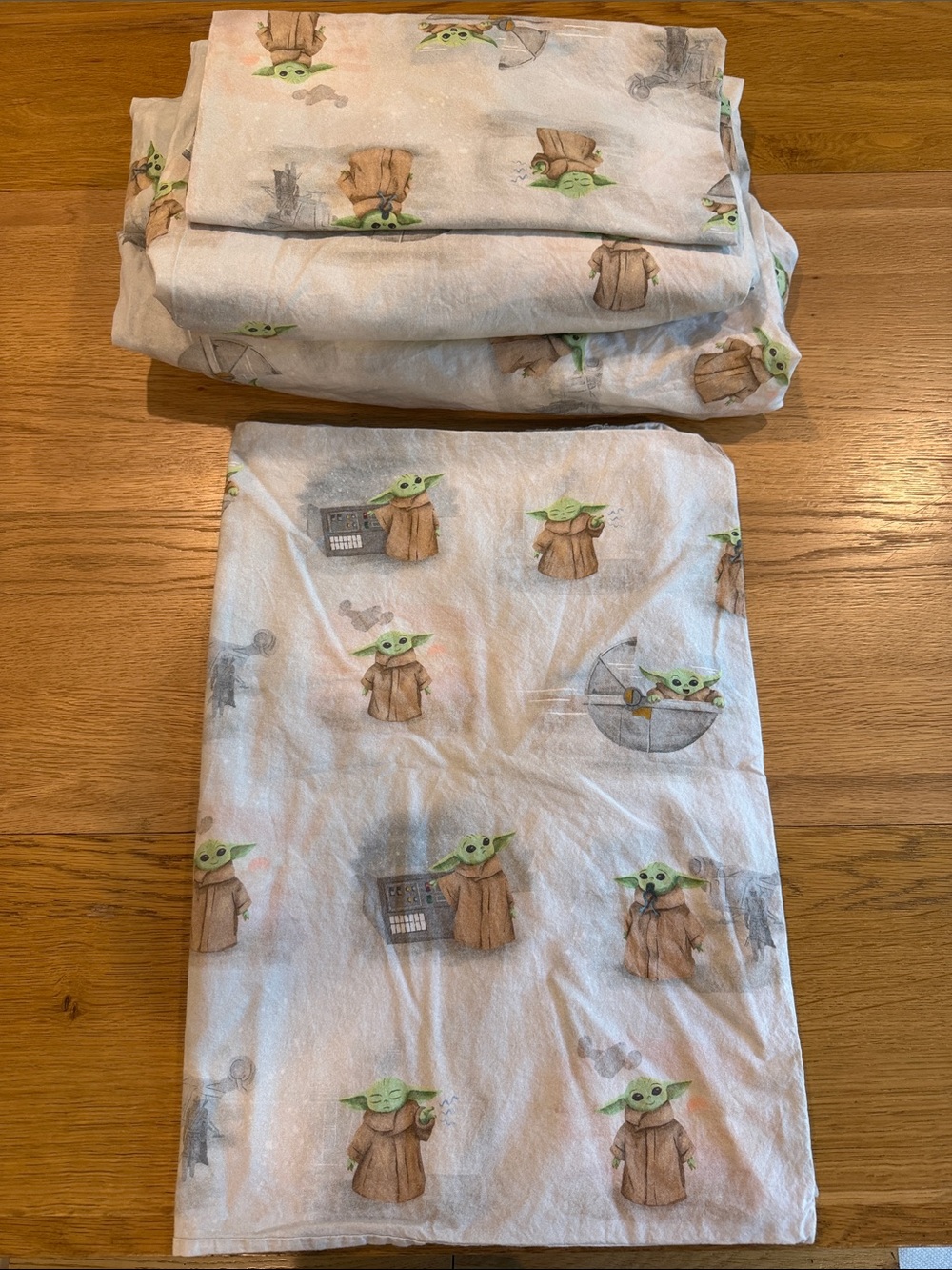 Pottery Barn Kids : Star Wars Grogu Full Sheet set